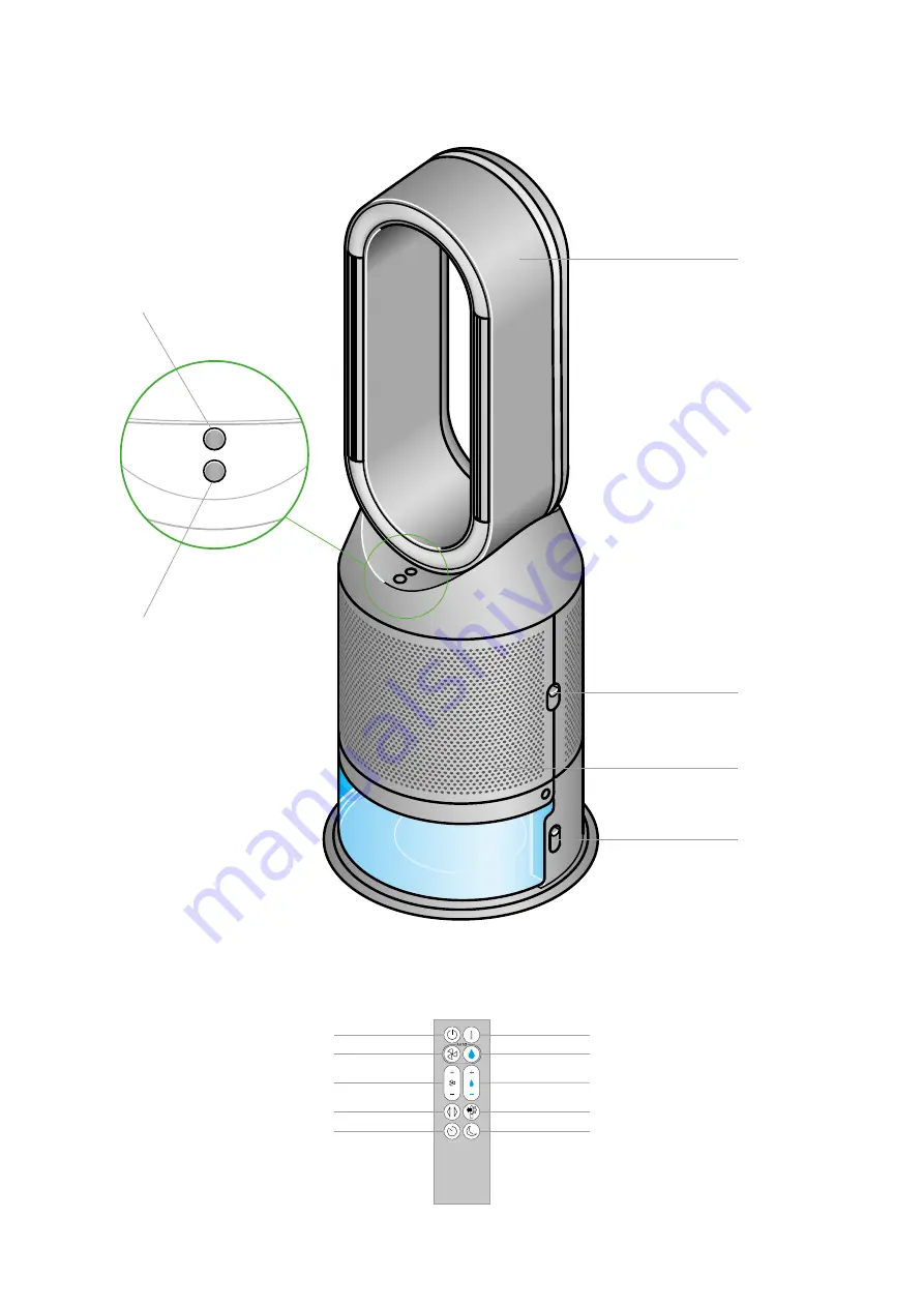 Dyson Humidify+Cool PH04 Скачать руководство пользователя страница 2