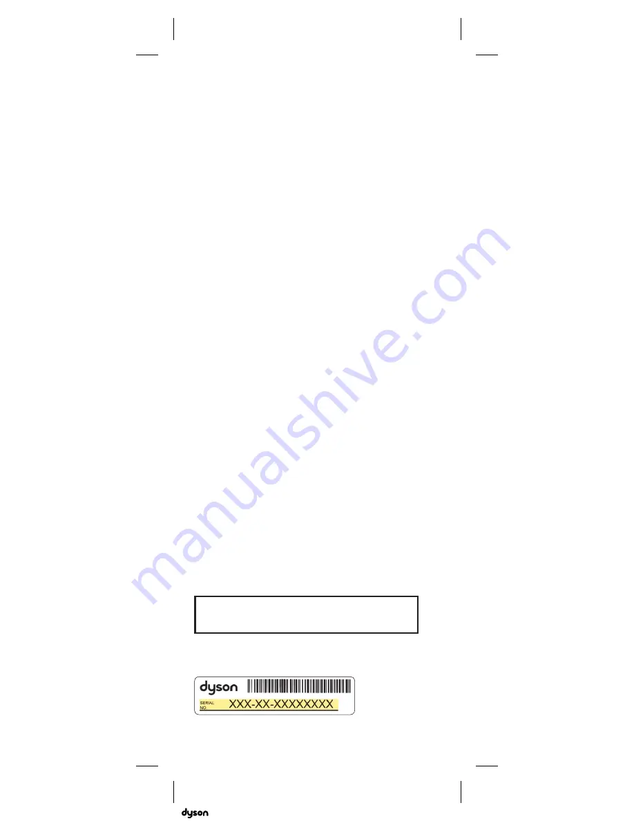 Dyson Lightcycle CD05 Operating Manual Download Page 30