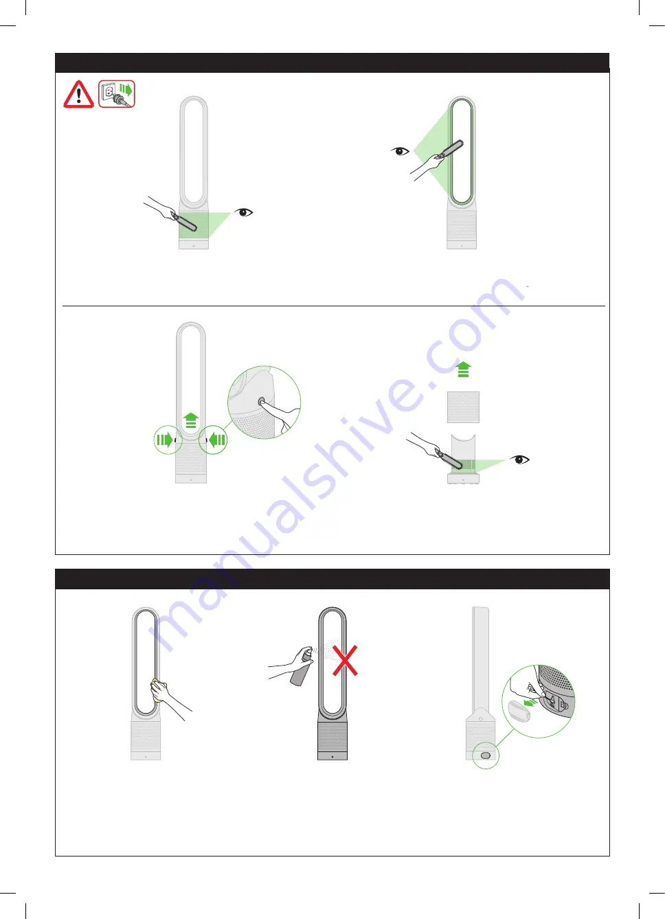 Dyson pure cool link tower Operating Manual Download Page 13