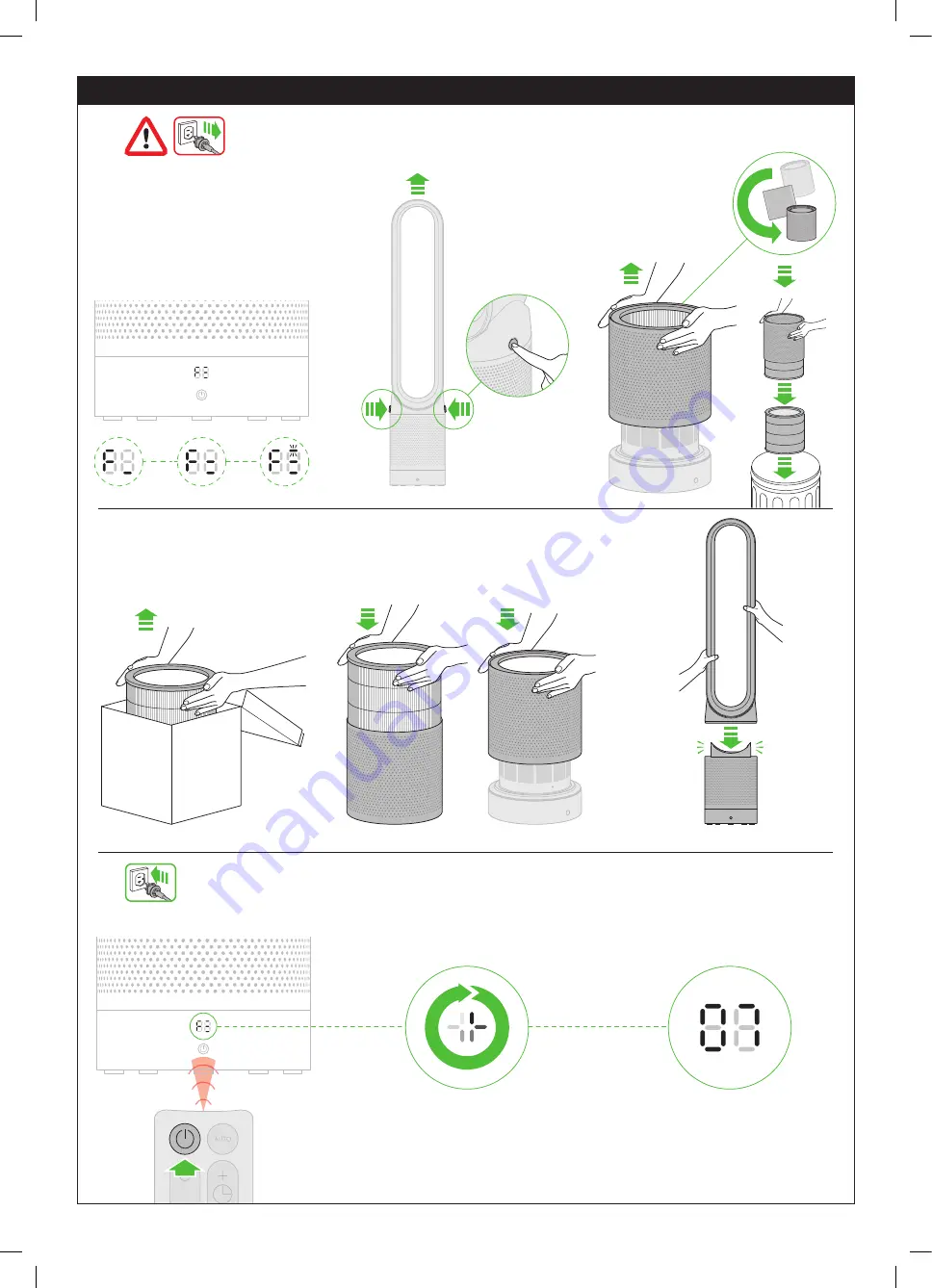 Dyson pure cool link tower Operating Manual Download Page 14