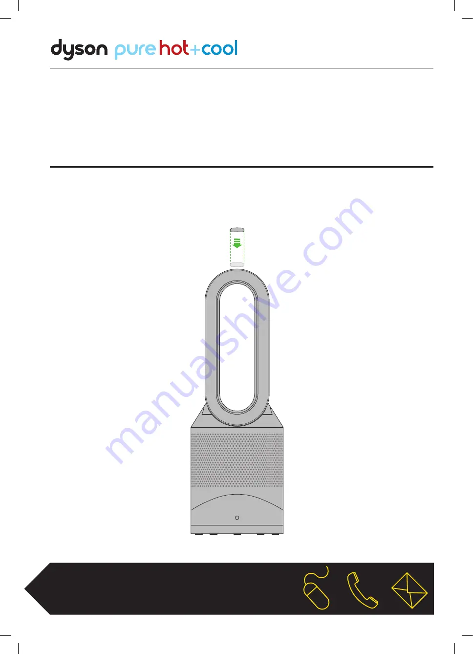 Dyson Pure Hot + Cool HP01 User Manual Download Page 1