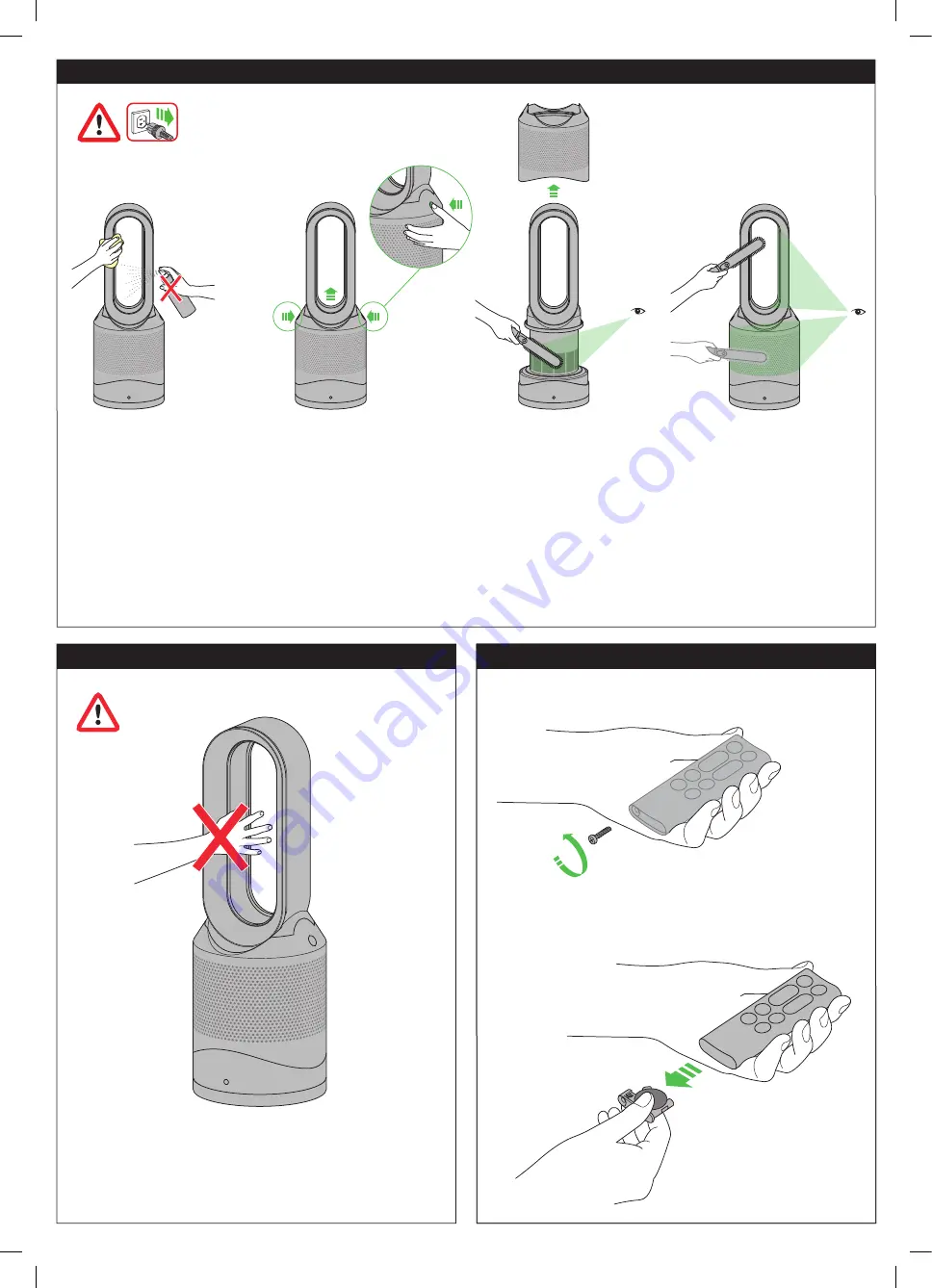 Dyson Pure Hot + Cool HP01 User Manual Download Page 10