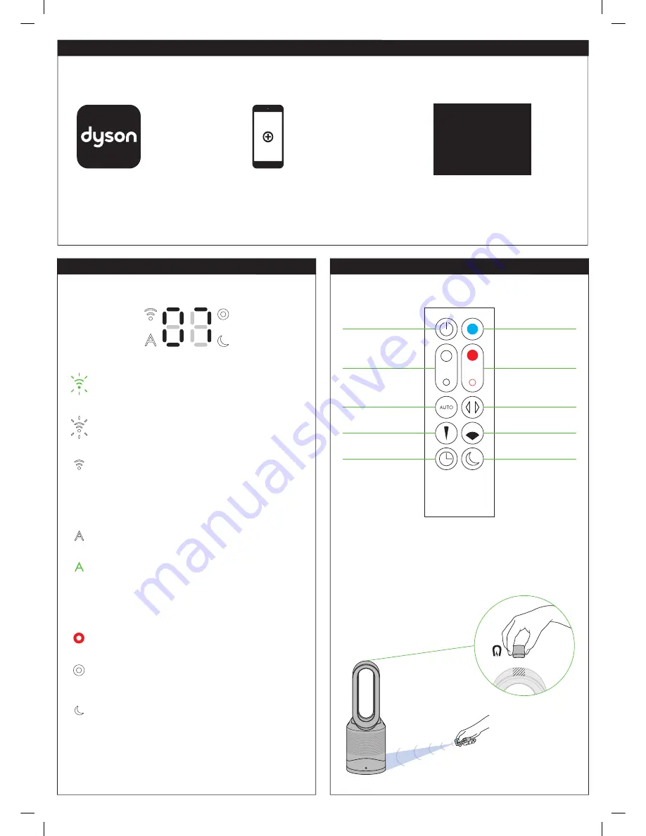 Dyson pure hot + cool link Operating Manual Download Page 5