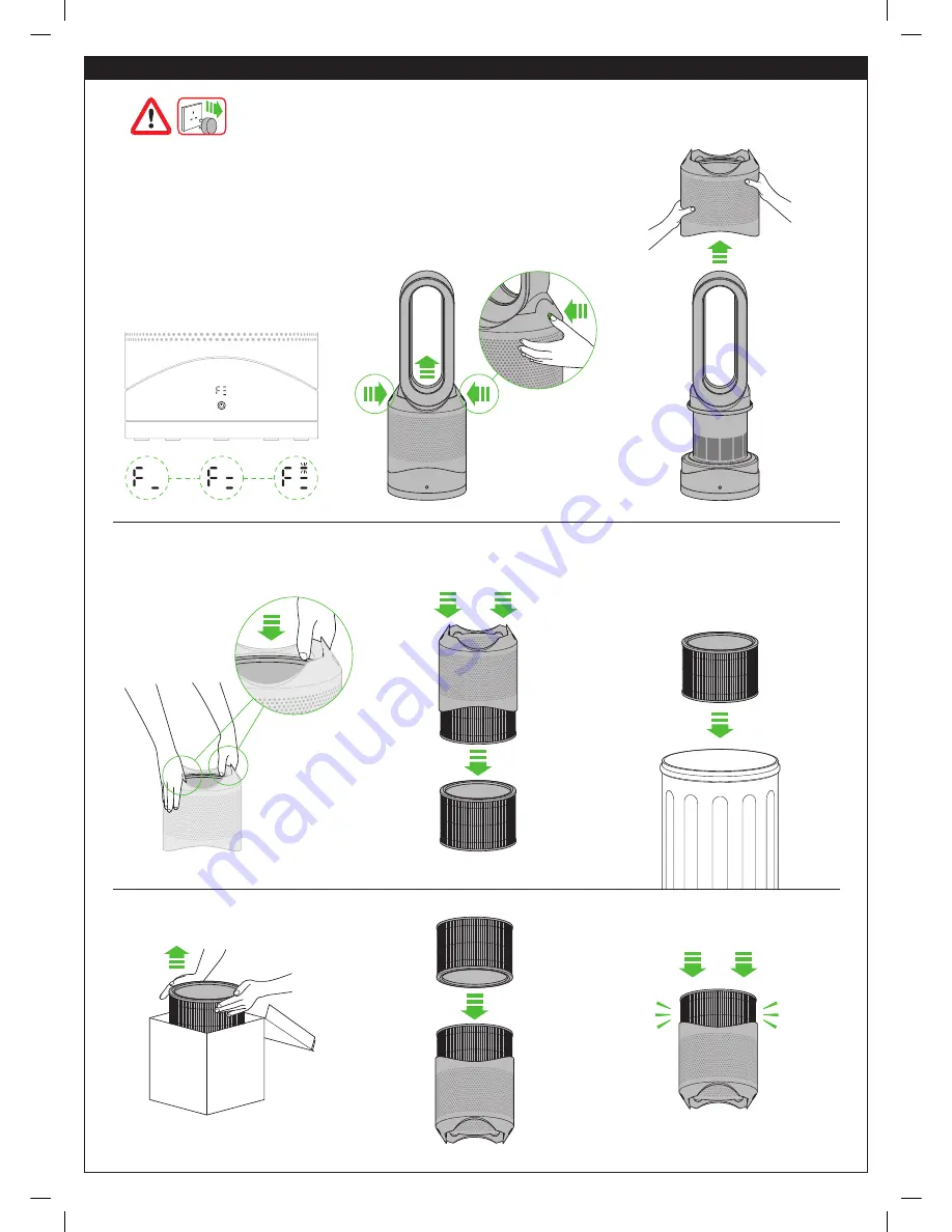 Dyson pure hot + cool link Operating Manual Download Page 10