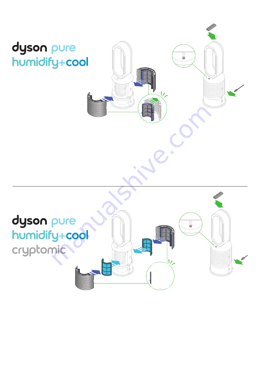 Dyson Pure Humidify+Cool Скачать руководство пользователя страница 3