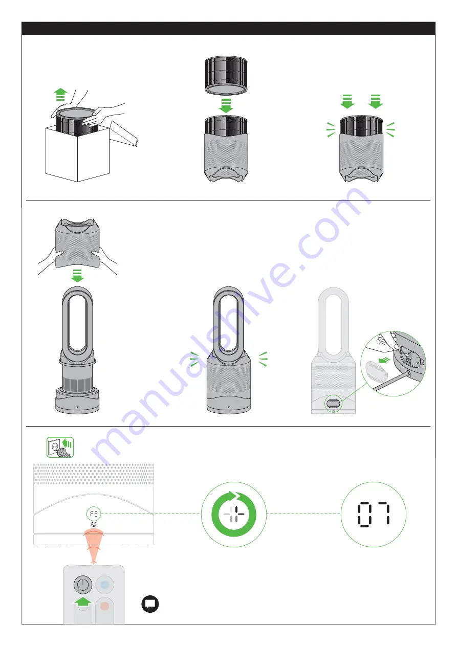 Dyson purehot+cool link Скачать руководство пользователя страница 55