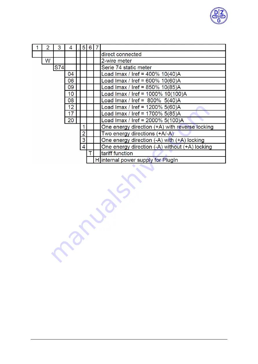 DZG Metering WS74 Скачать руководство пользователя страница 10