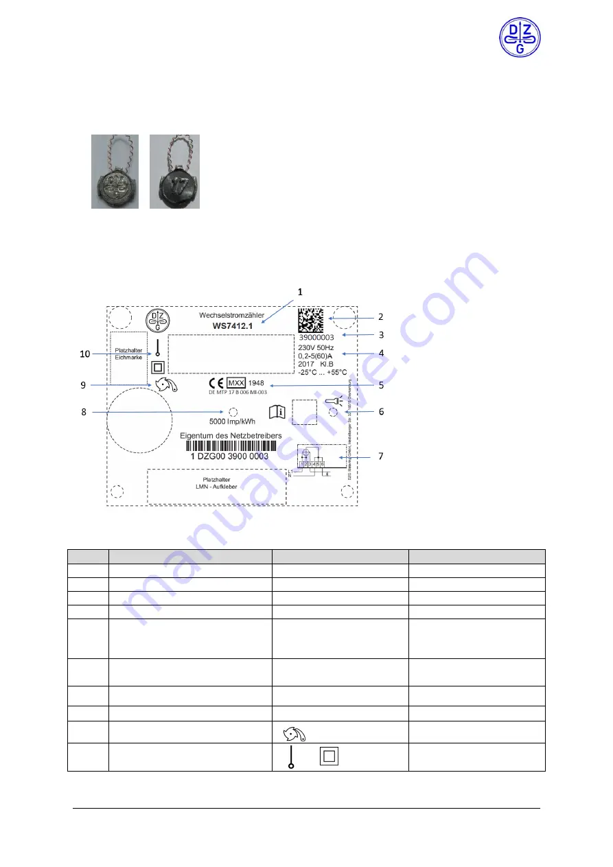 DZG Metering WS74 Скачать руководство пользователя страница 14