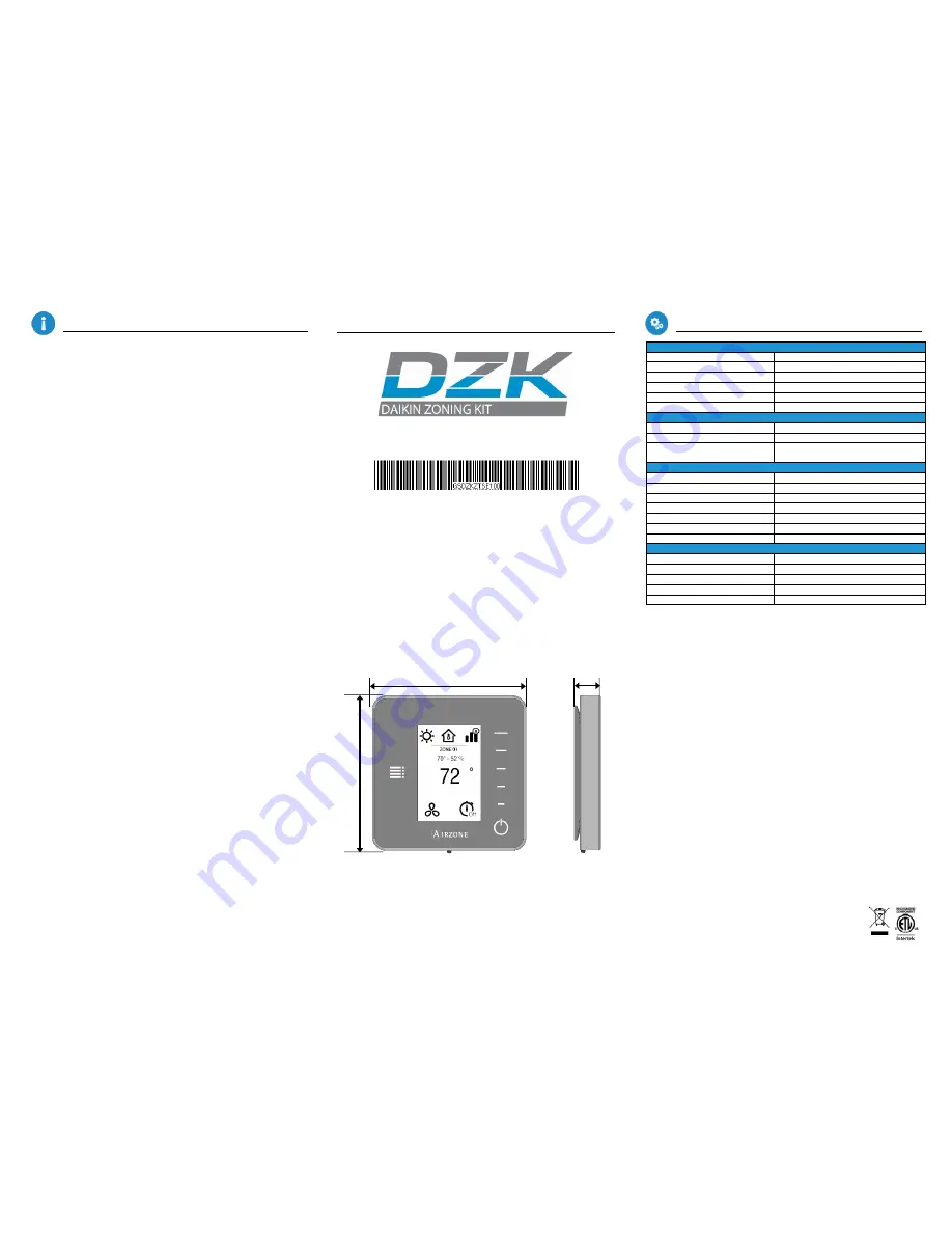 DZK DZK-ZTS-3 Скачать руководство пользователя страница 1