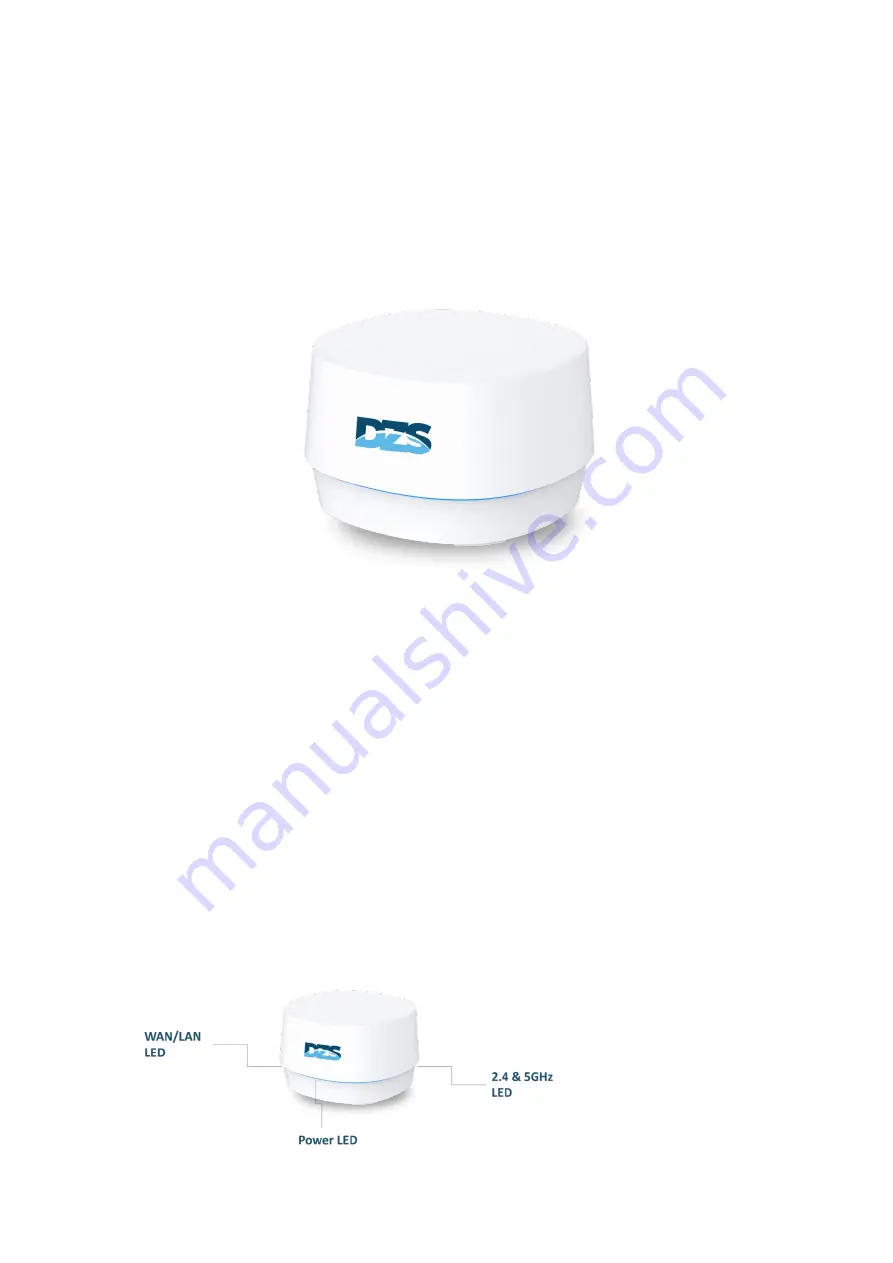 DZS MESH-1200 Quick Installation Manual Download Page 1