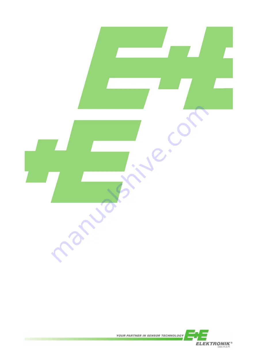 E+E Elektronik EE75 User Manual Download Page 1