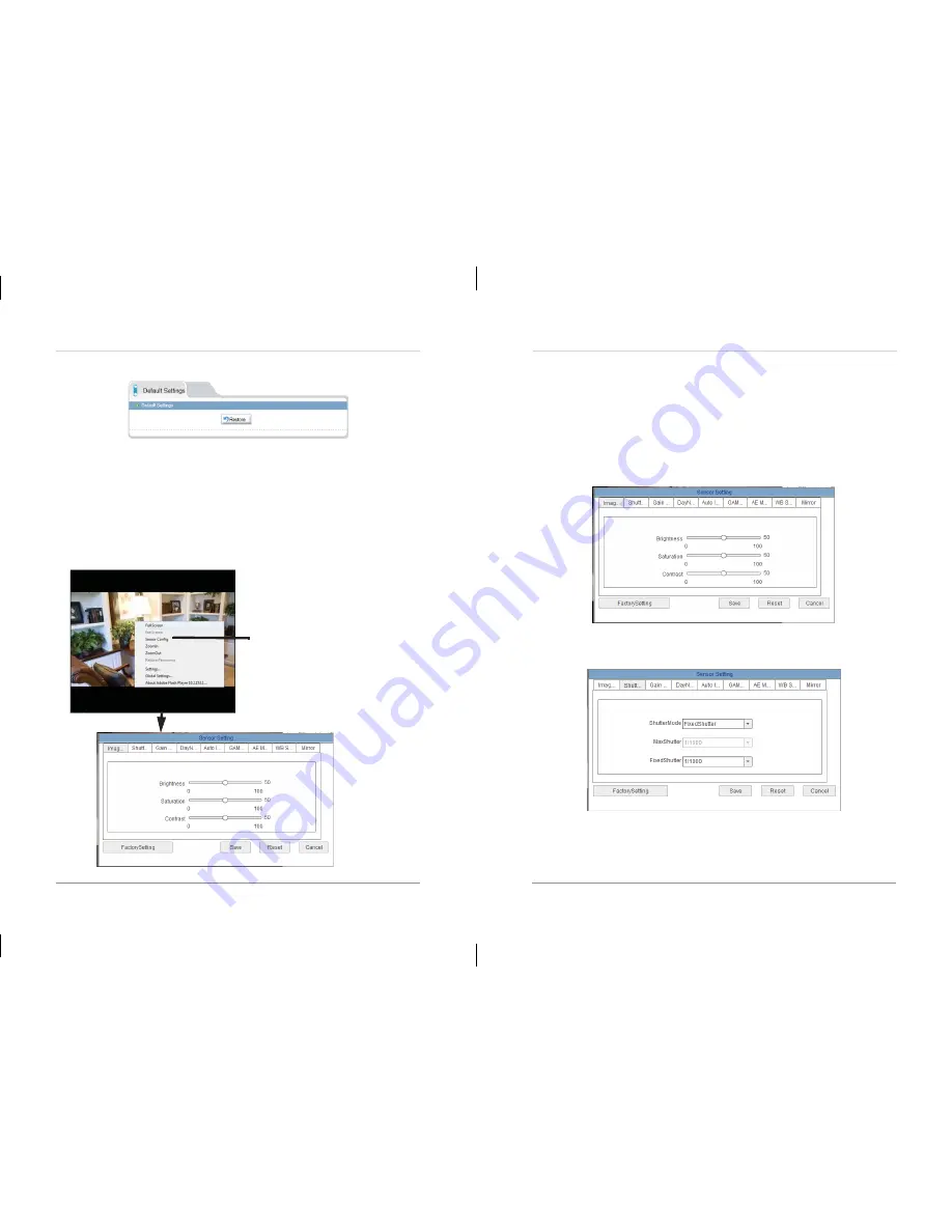 e-Line Technology Network dome camera Instruction Manual Download Page 31