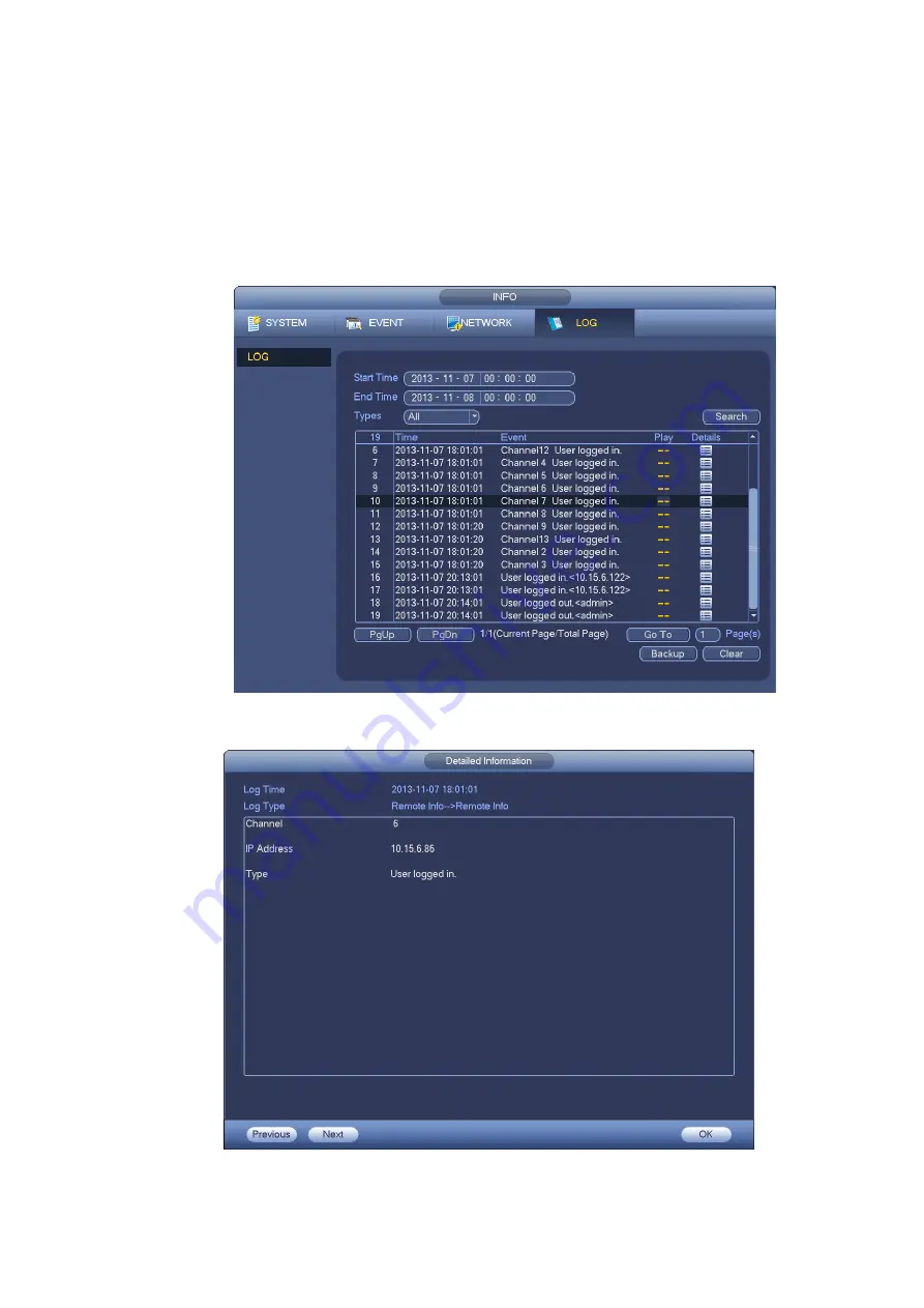 E-line ELI-SIP2- NVR32 Скачать руководство пользователя страница 137