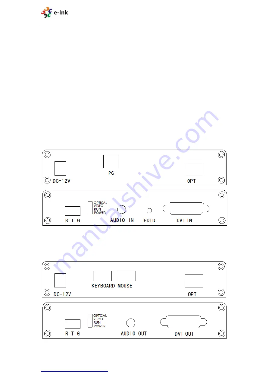 E-LINK LNK-DVI-1V1A1D Скачать руководство пользователя страница 3