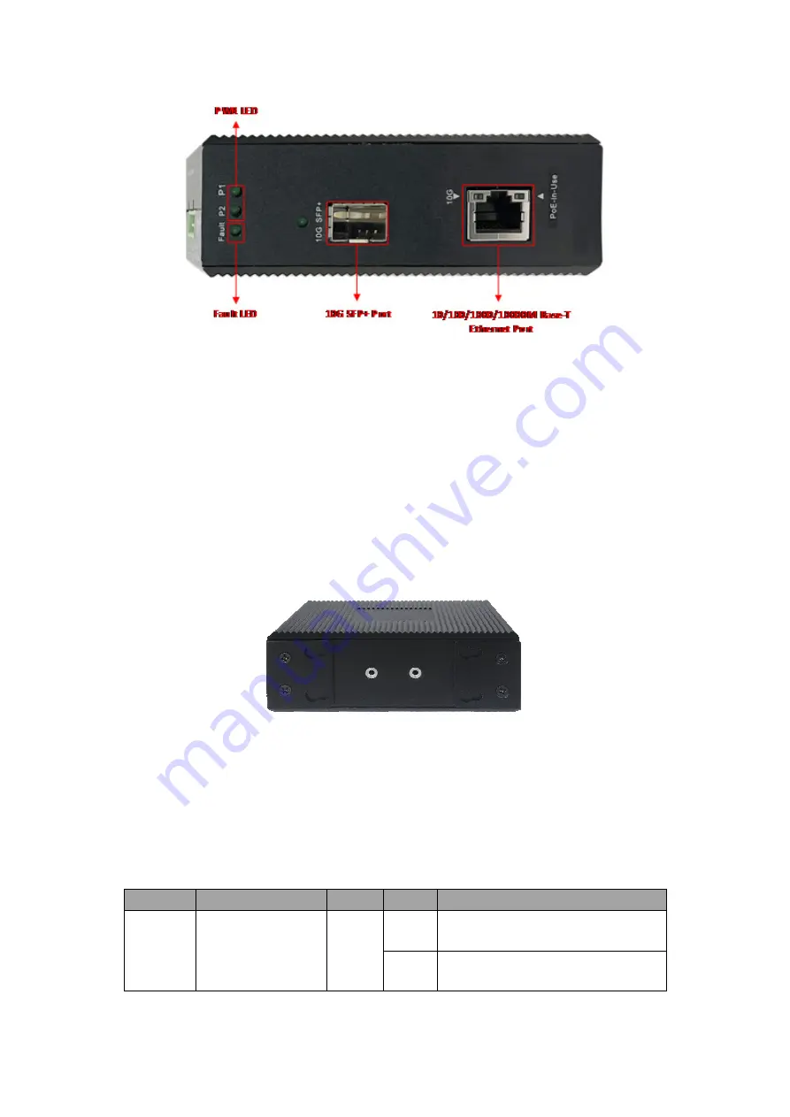 E-LINK LNK-GY10GP-SFP Quick Installation Manual Download Page 3