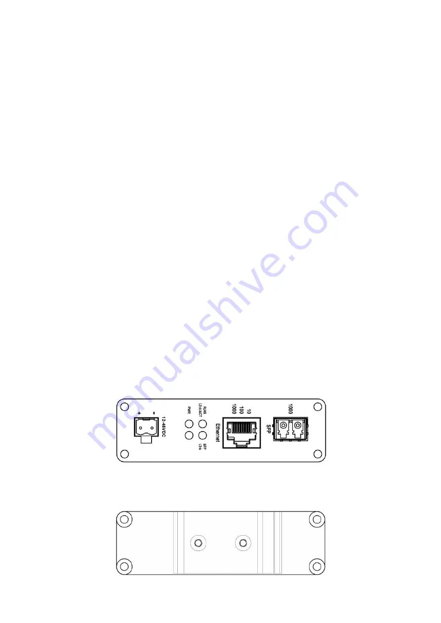 E-LINK LNK-IMC3011-SFP Quick Start Manual Download Page 1