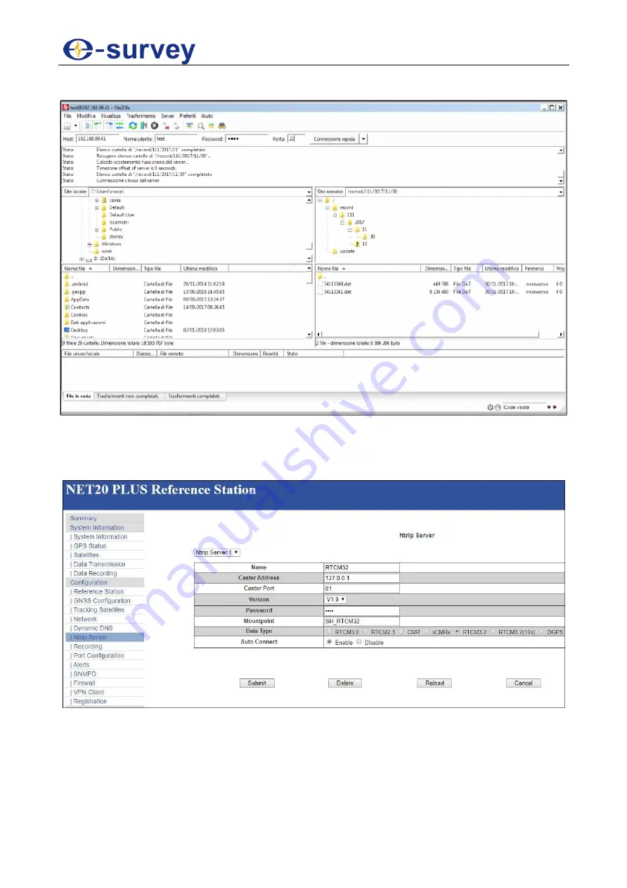 e-survey CORS System Net 20 Plus Скачать руководство пользователя страница 20