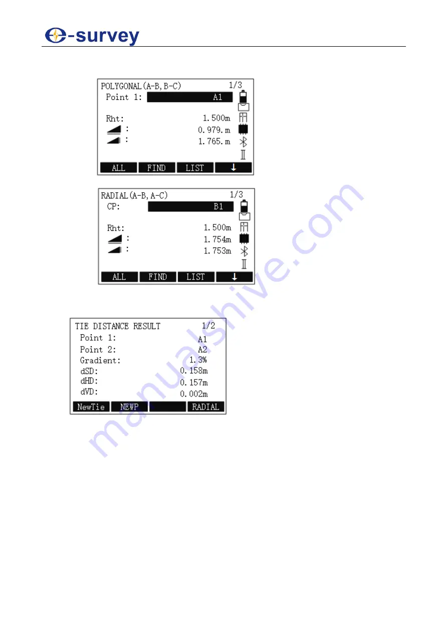 e-survey E3L User Manual Download Page 57