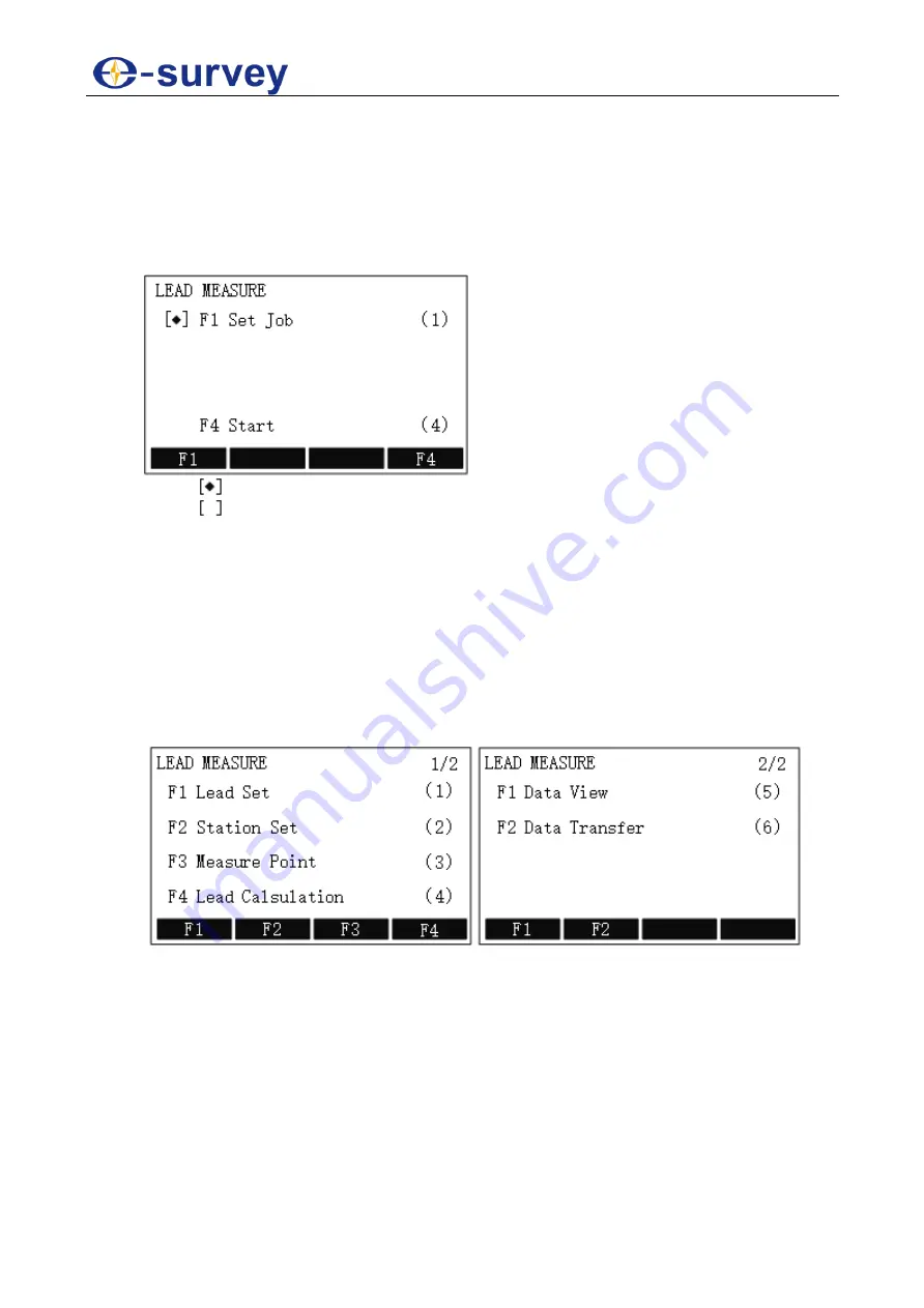 e-survey E3L User Manual Download Page 71