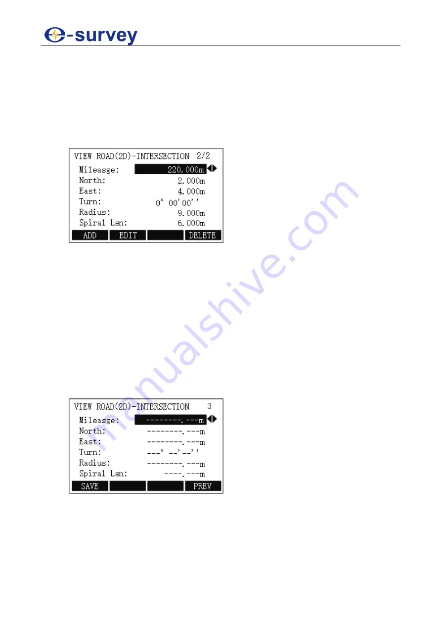 e-survey E3L User Manual Download Page 80