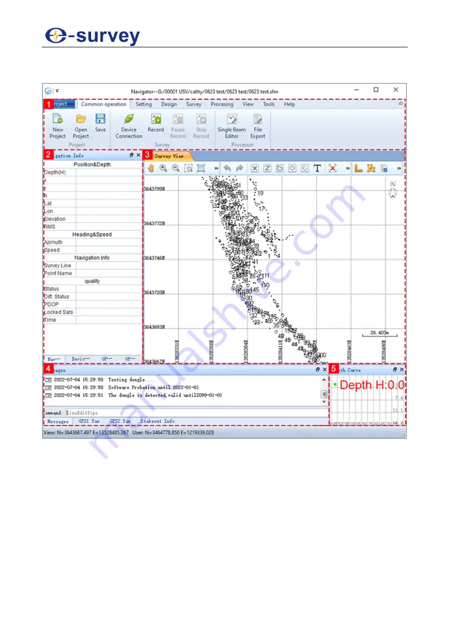 e-survey VE115 User Manual Download Page 38