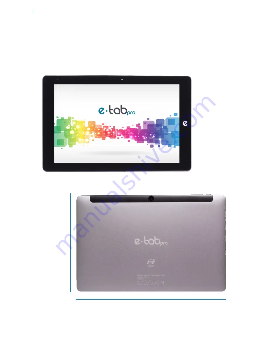 E-TAB E-TAB PRO Quick User Manual Download Page 42