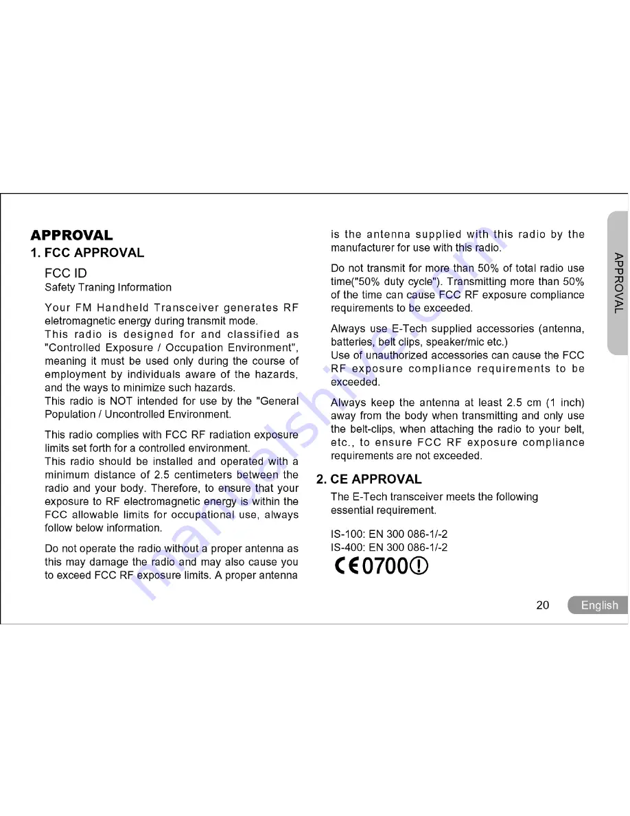 E-Tech IS-series User Manual Download Page 23