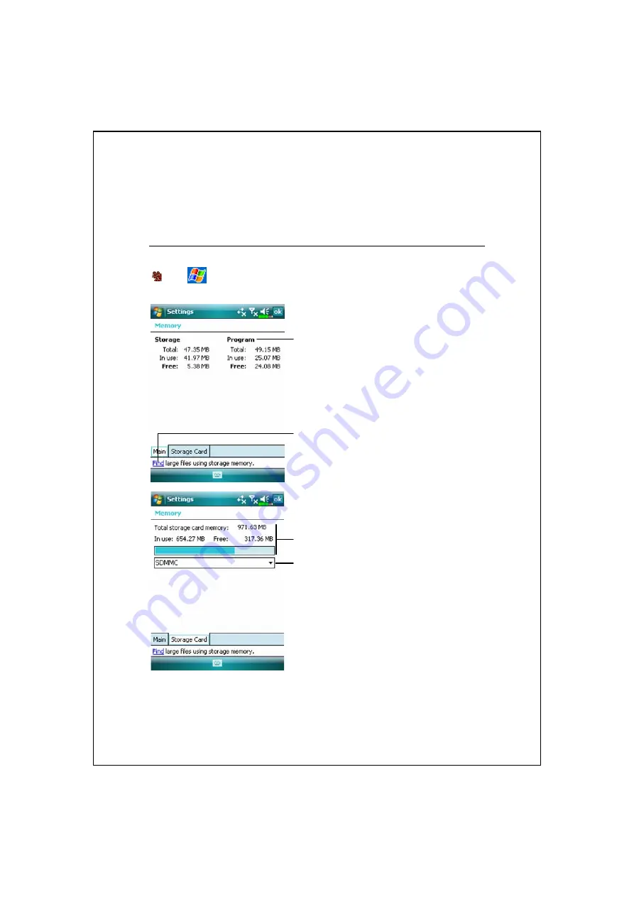 E-TEN SPUX650 User Manual Download Page 223