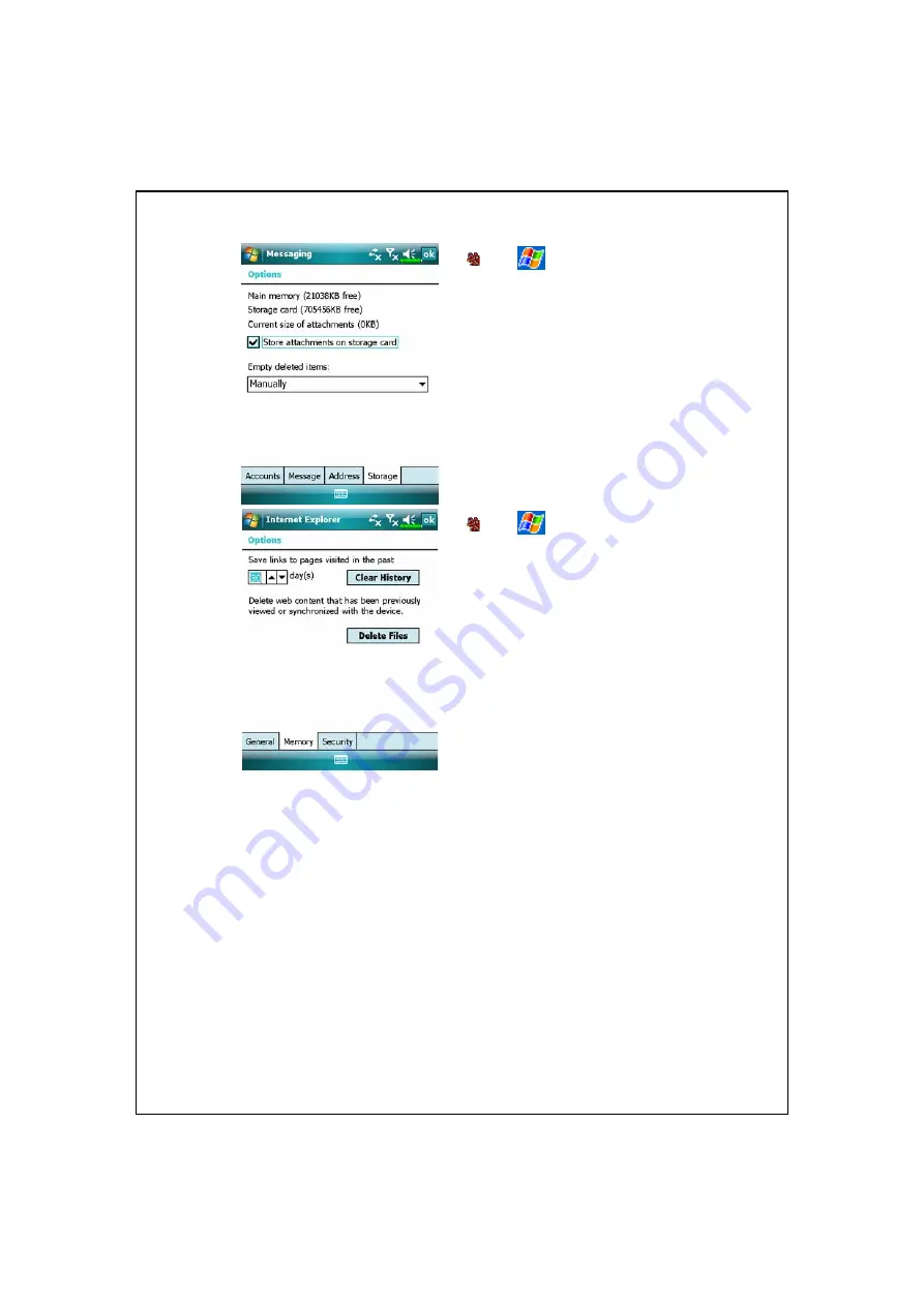 E-TEN SPUX650 User Manual Download Page 225