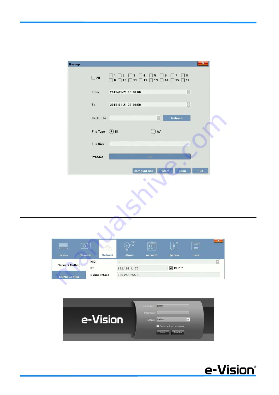 E-Vision AHD Full HD Series Quick Manual Download Page 32