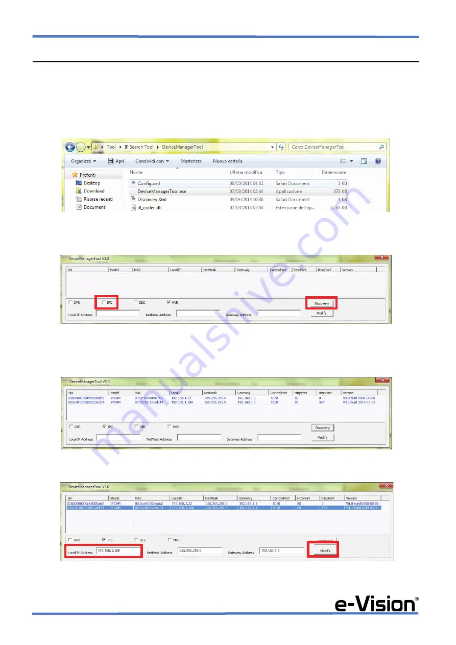 E-Vision BCM300 Quick Manual Download Page 14