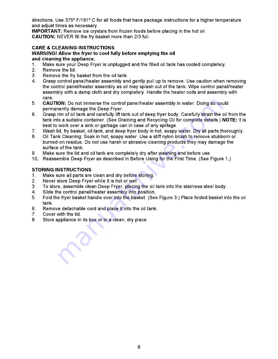 e-Ware XJ-10302 Instruction Manual Download Page 8