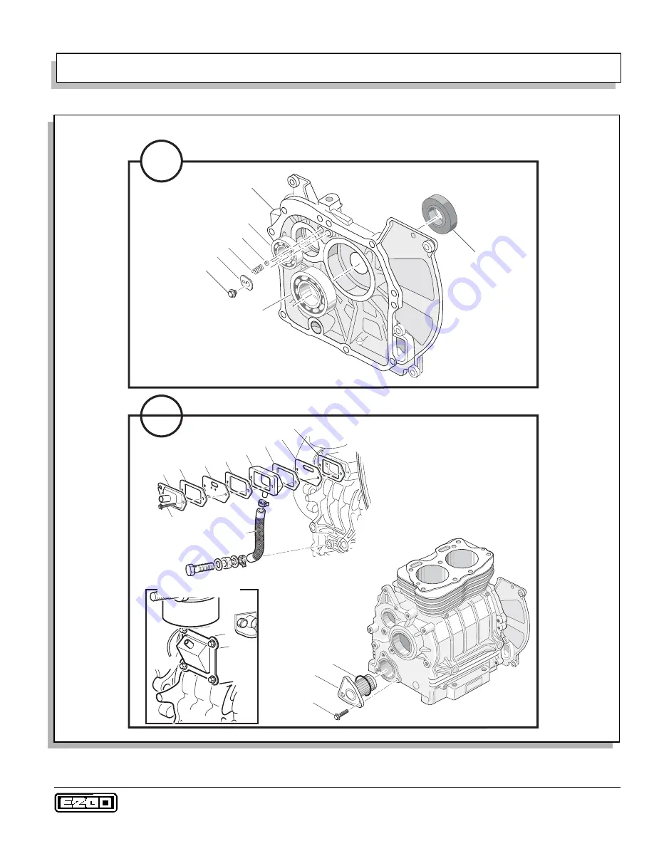 E-Z-GO 295cc Shop Rebuild Manual Download Page 56