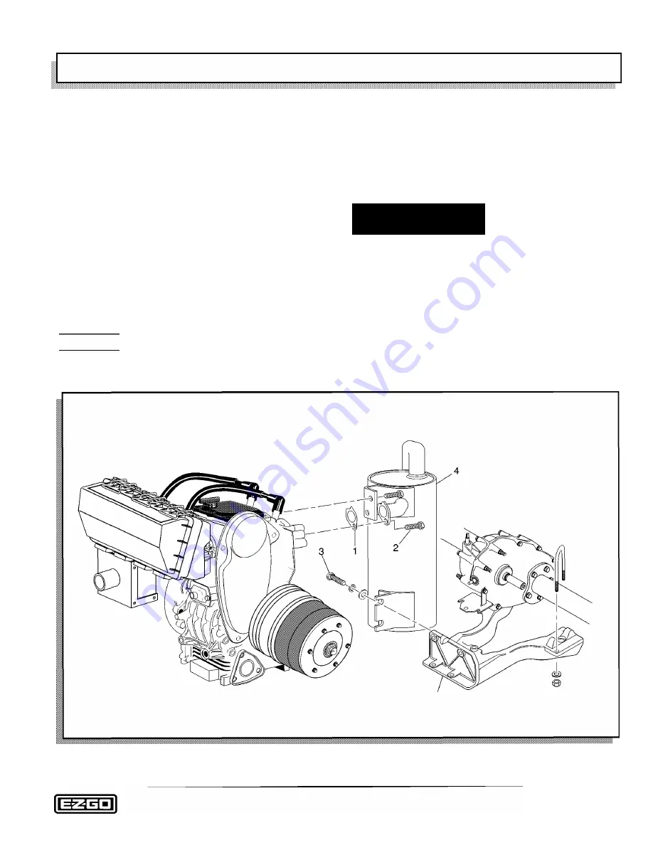 E-Z-GO 4 CADDY 1999 Technician'S Repair And Service Manual Download Page 87