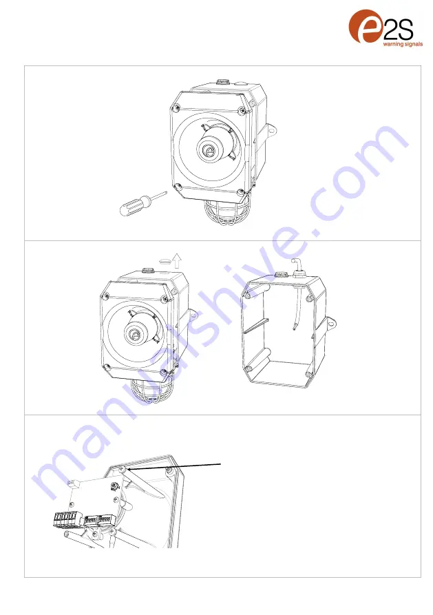 E2S AlertAlight DL105X Instructions/Service Manual Download Page 3