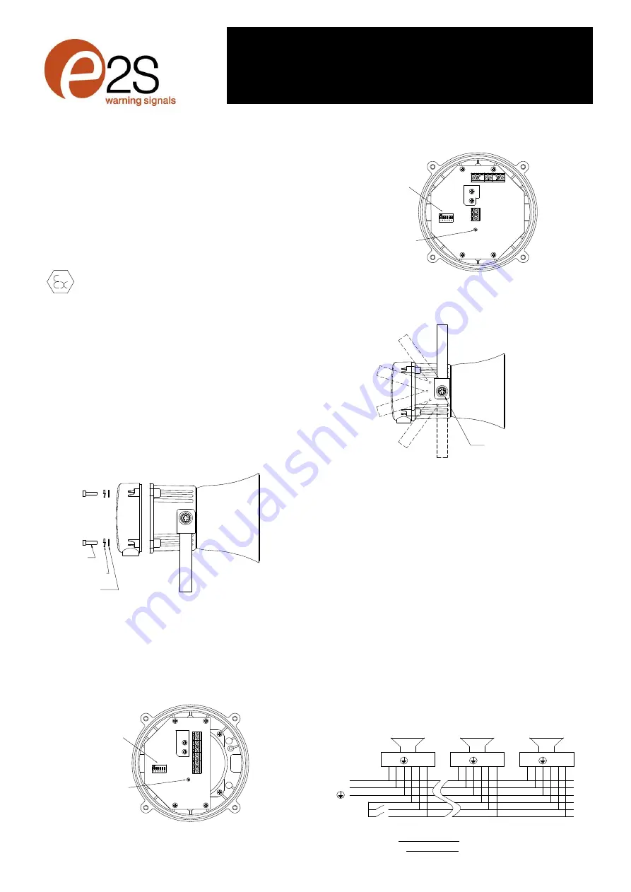 E2S E2xS121EG Instruction And Service Manual Download Page 1