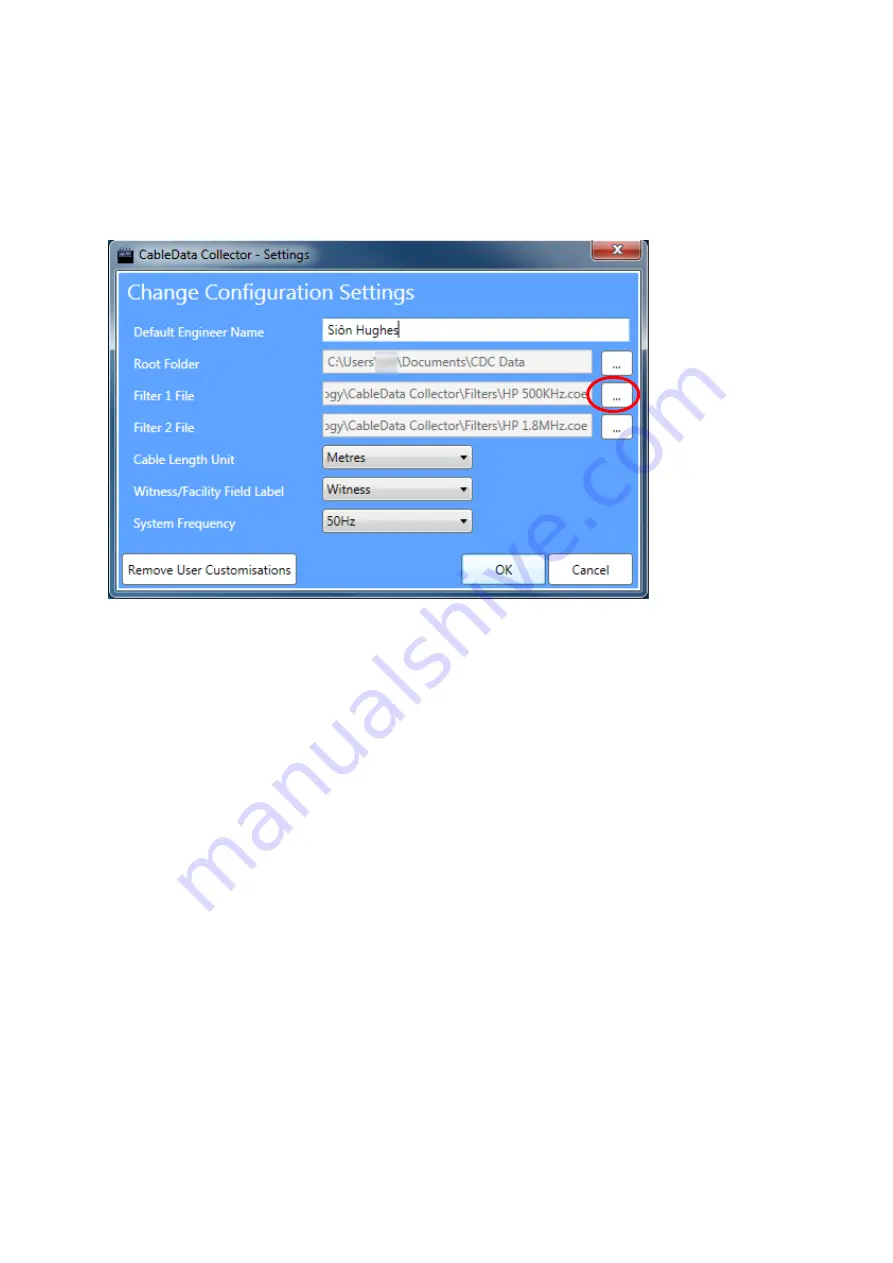 EA Technology CableData CDC2 Operating Manual Download Page 25