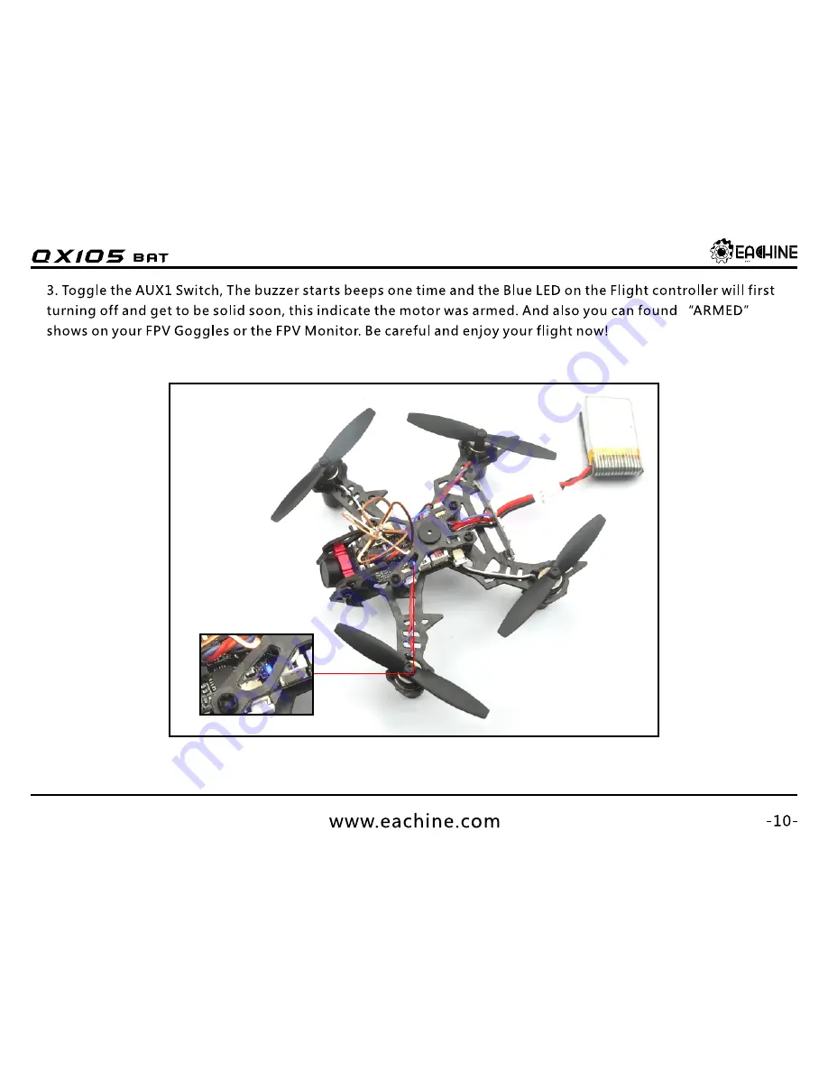 Eachine QX105 BAT Скачать руководство пользователя страница 11