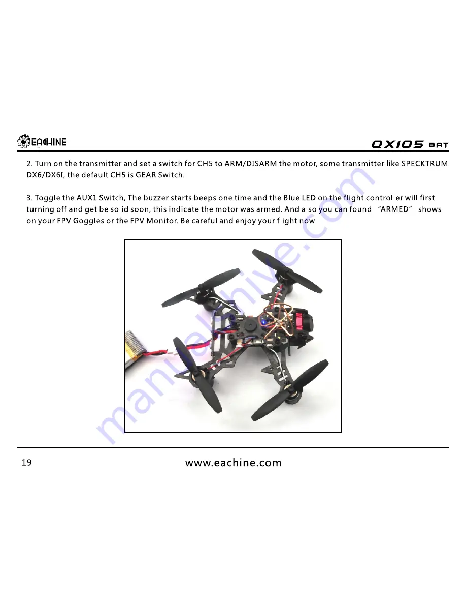 Eachine QX105 BAT Quick Start Manual Download Page 20