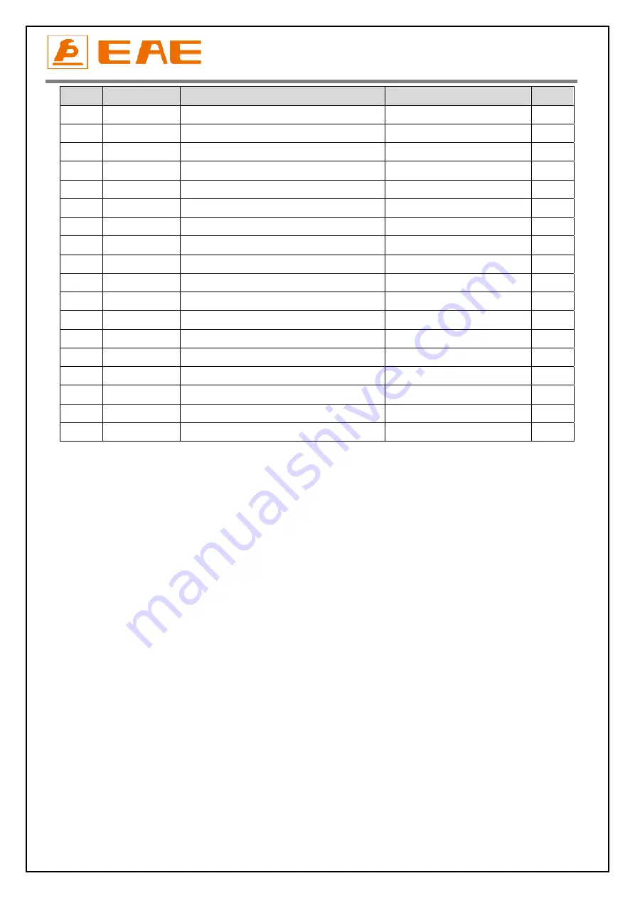 EAE EE-612E Installation, Operation, And Parts Manual Download Page 29