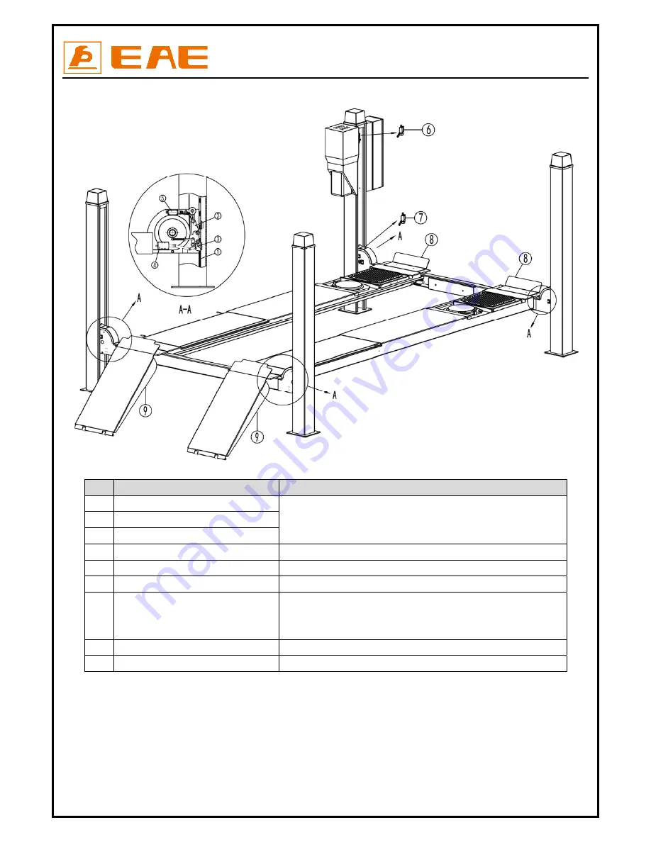 EAE EE-6435V2.B.PD Installation, Operation, And Parts Manual Download Page 13