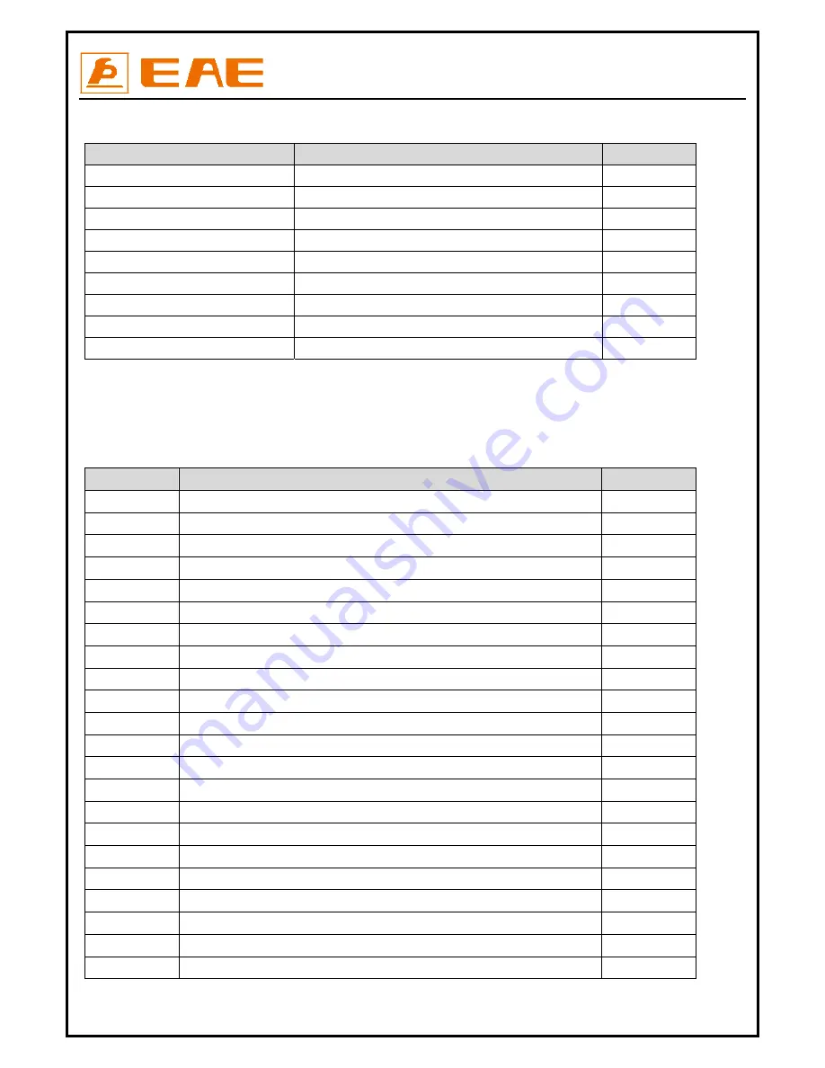 EAE EE-6435V2.B.PD Installation, Operation, And Parts Manual Download Page 17