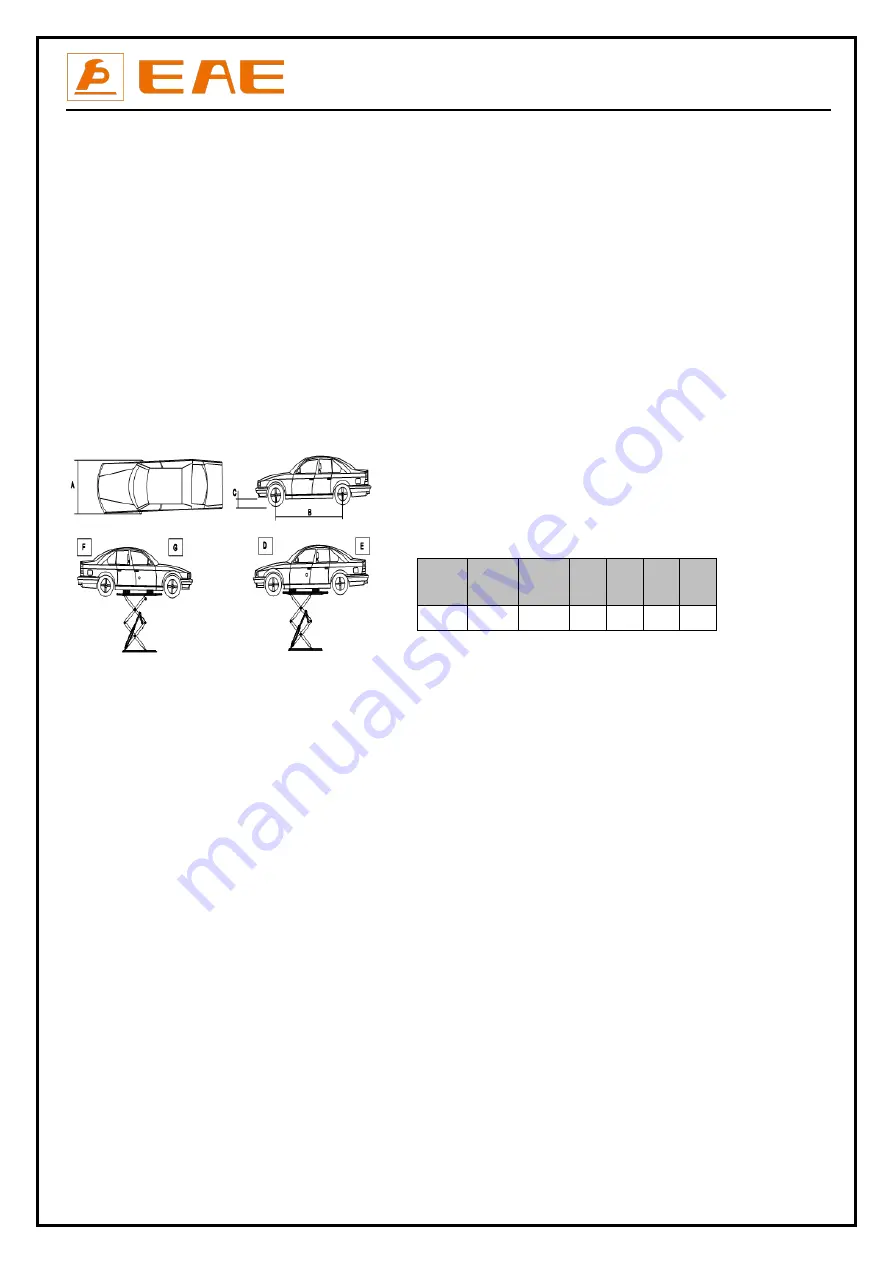 EAE EE-6501 Installation, Operation, And Parts Manual Download Page 4