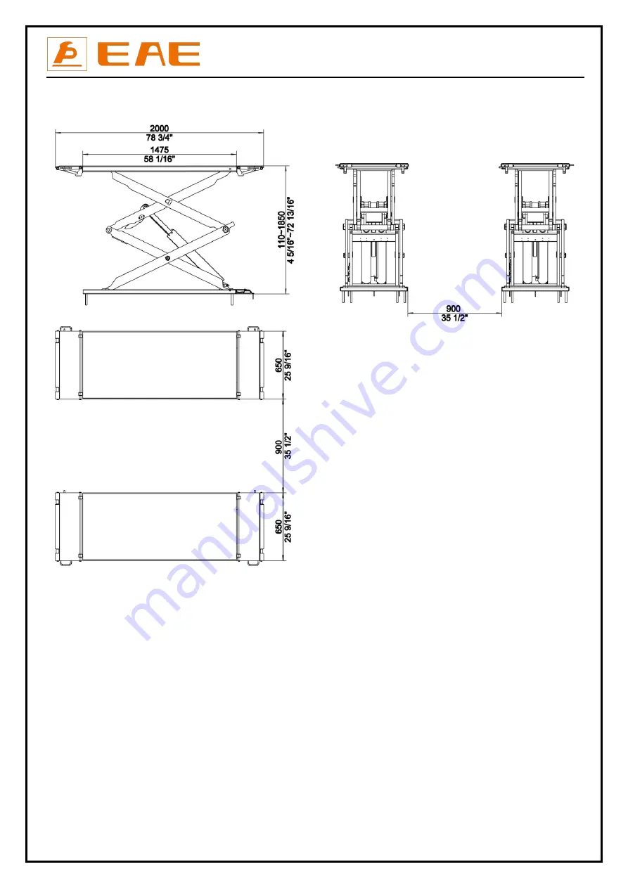 EAE EE-6501 Installation, Operation, And Parts Manual Download Page 10