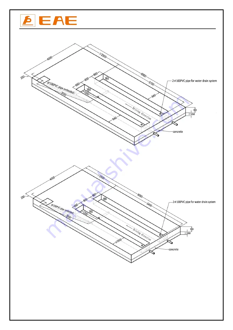 EAE EE-6603B Installation, Operation, And Parts Manual Download Page 22