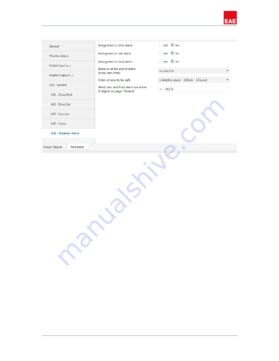 EAE RCU0800 Product Manual Download Page 51