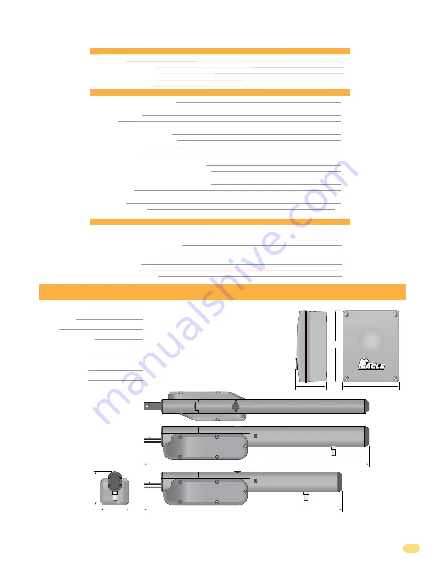 Eagle Access Control Systems X9S Скачать руководство пользователя страница 3