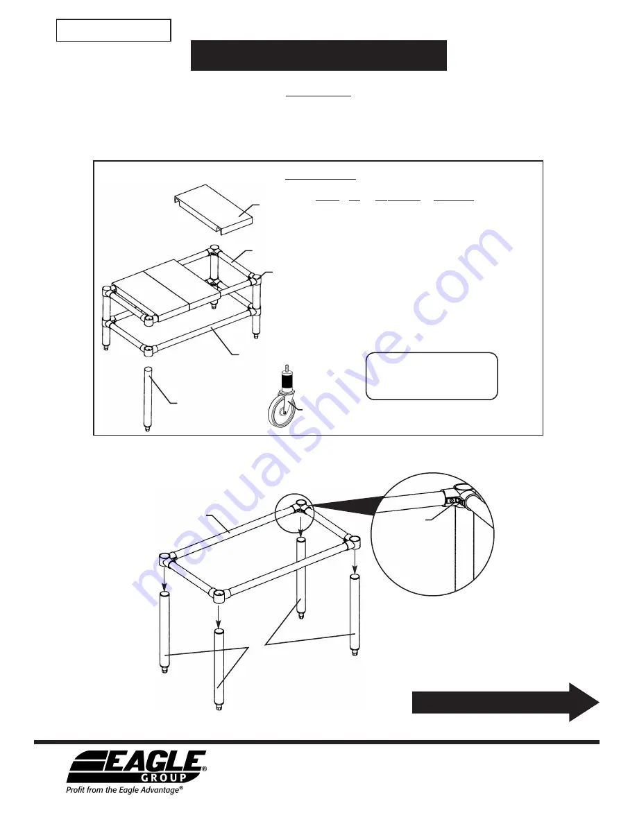 Eagle Group A217614 Assembly Instructions Download Page 1