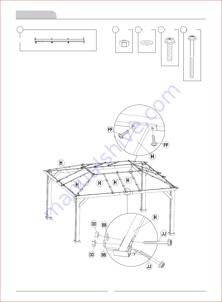 Eagle Peak EAGLE PEAK 13 FT X 15 FT Instruction Manual Download Page 23