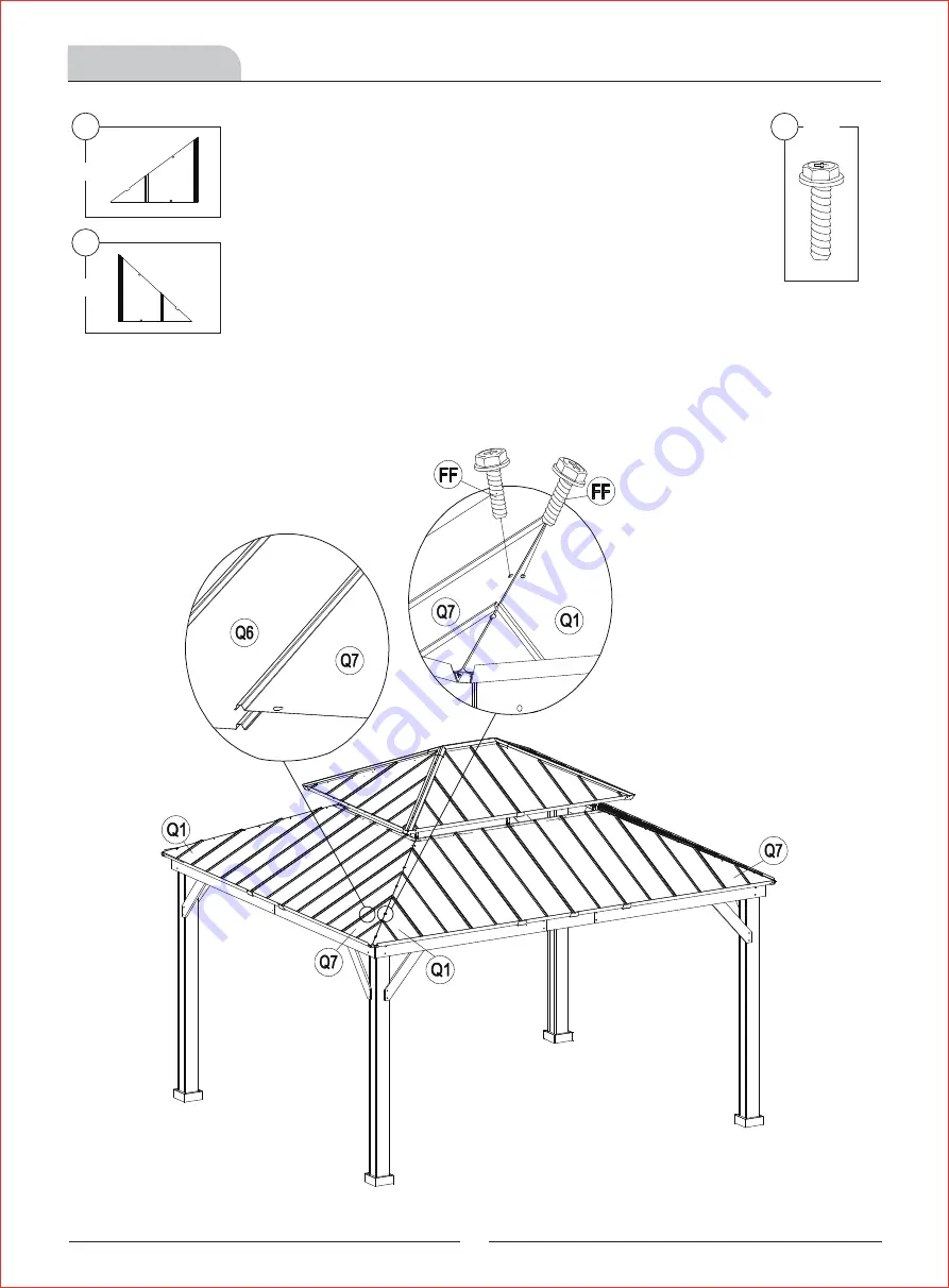 Eagle Peak EAGLE PEAK 13 FT X 15 FT Instruction Manual Download Page 34